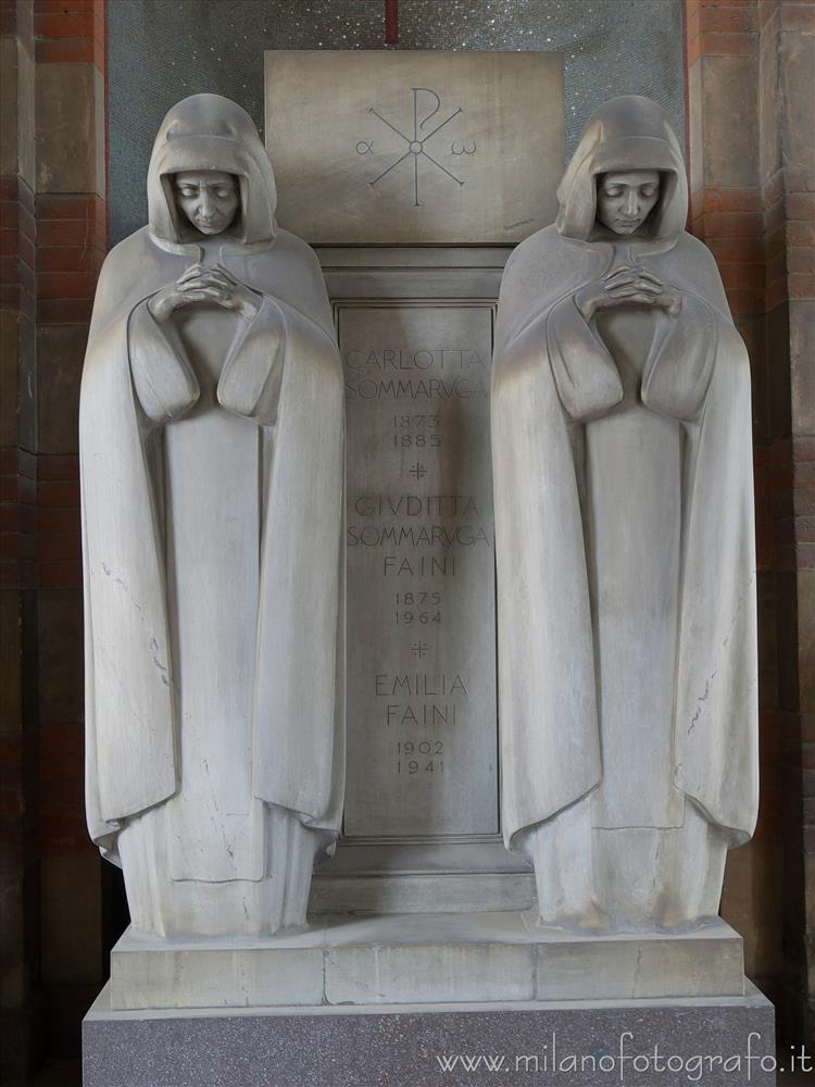 Milan (Italy) - Tomb Sommaruga in the Monumental Cemetery